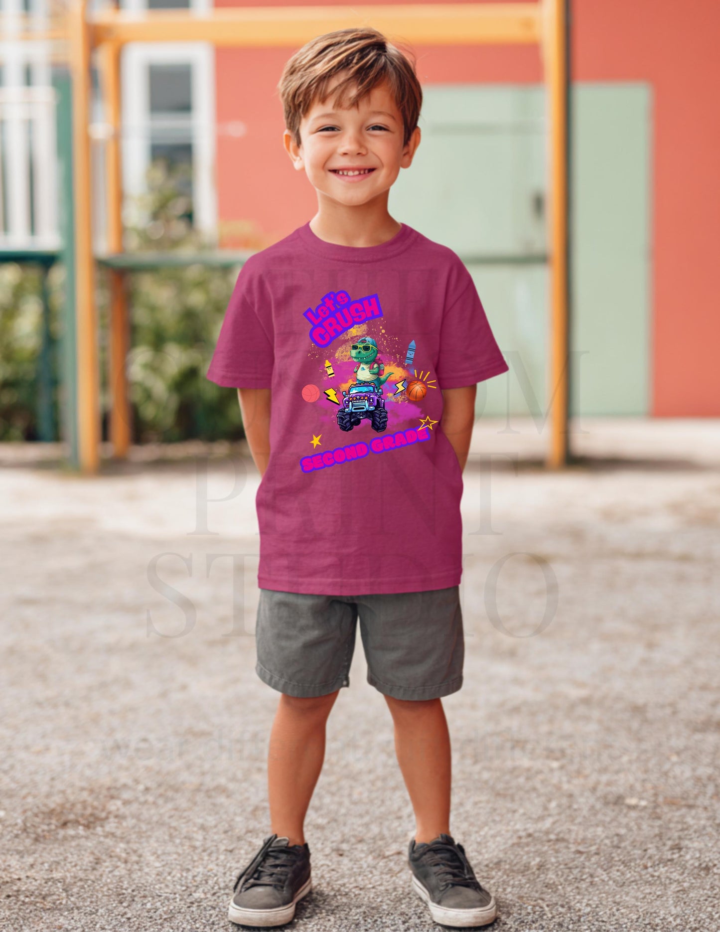 Let’s Crush Second Grade Shirt