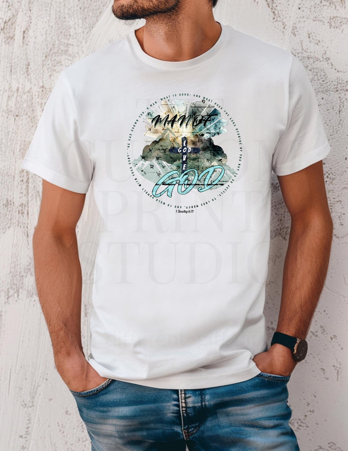 Christian Biker Dad Shirt – Retro Graphic Tee | Unisex Fit T-Shirt, Comfortable Cotton