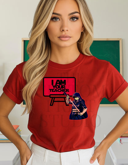 Space Galaxy Teacher Shirt – Funny Teacher Tee With Galaxy Print T-Shirt Design