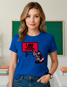 Space Galaxy Teacher Shirt – Funny Teacher Tee With Galaxy Print T-Shirt Design