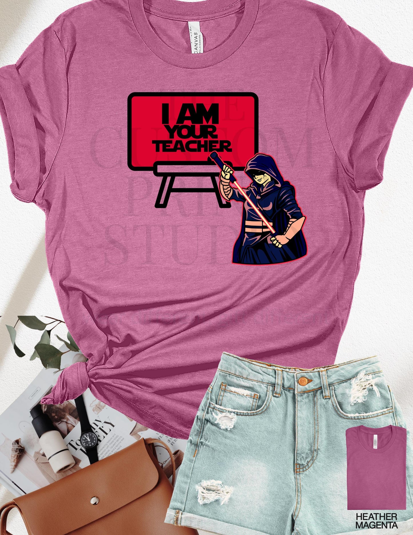 Space Galaxy Teacher Shirt – Funny Teacher Tee With Galaxy Print T-Shirt Design