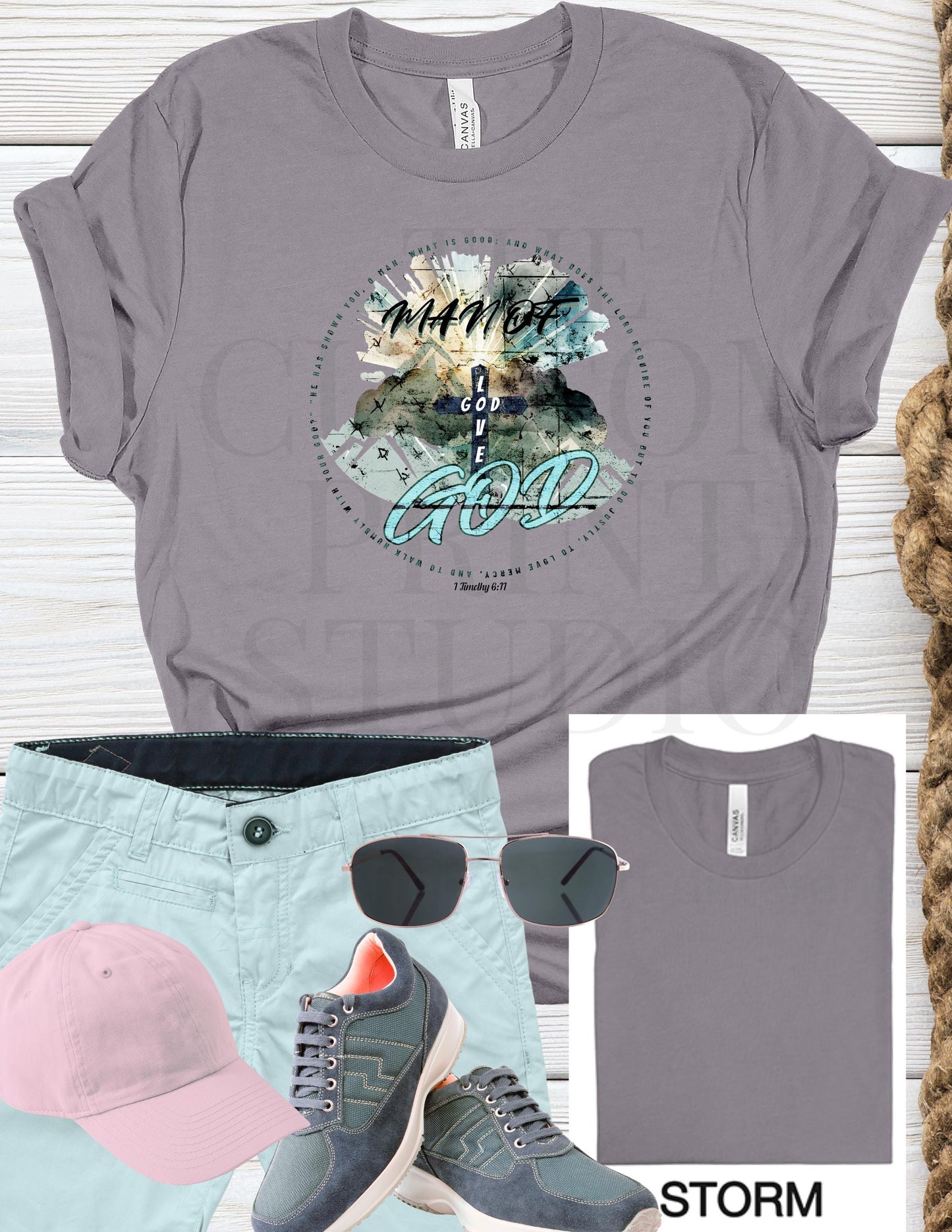 Christian Biker Dad Shirt – Retro Graphic Tee | Unisex Fit T-Shirt, Comfortable Cotton