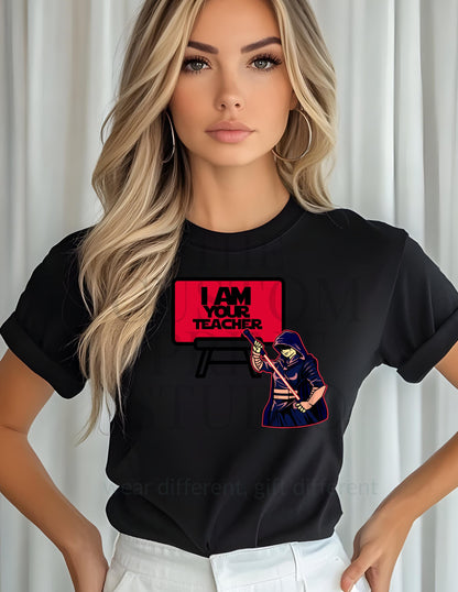 Space Galaxy Teacher Shirt – Funny Teacher Tee With Galaxy Print T-Shirt Design