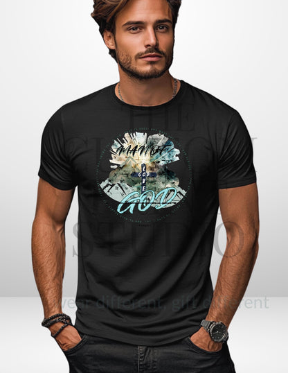 Christian Biker Dad Shirt – Retro Graphic Tee | Unisex Fit T-Shirt, Comfortable Cotton