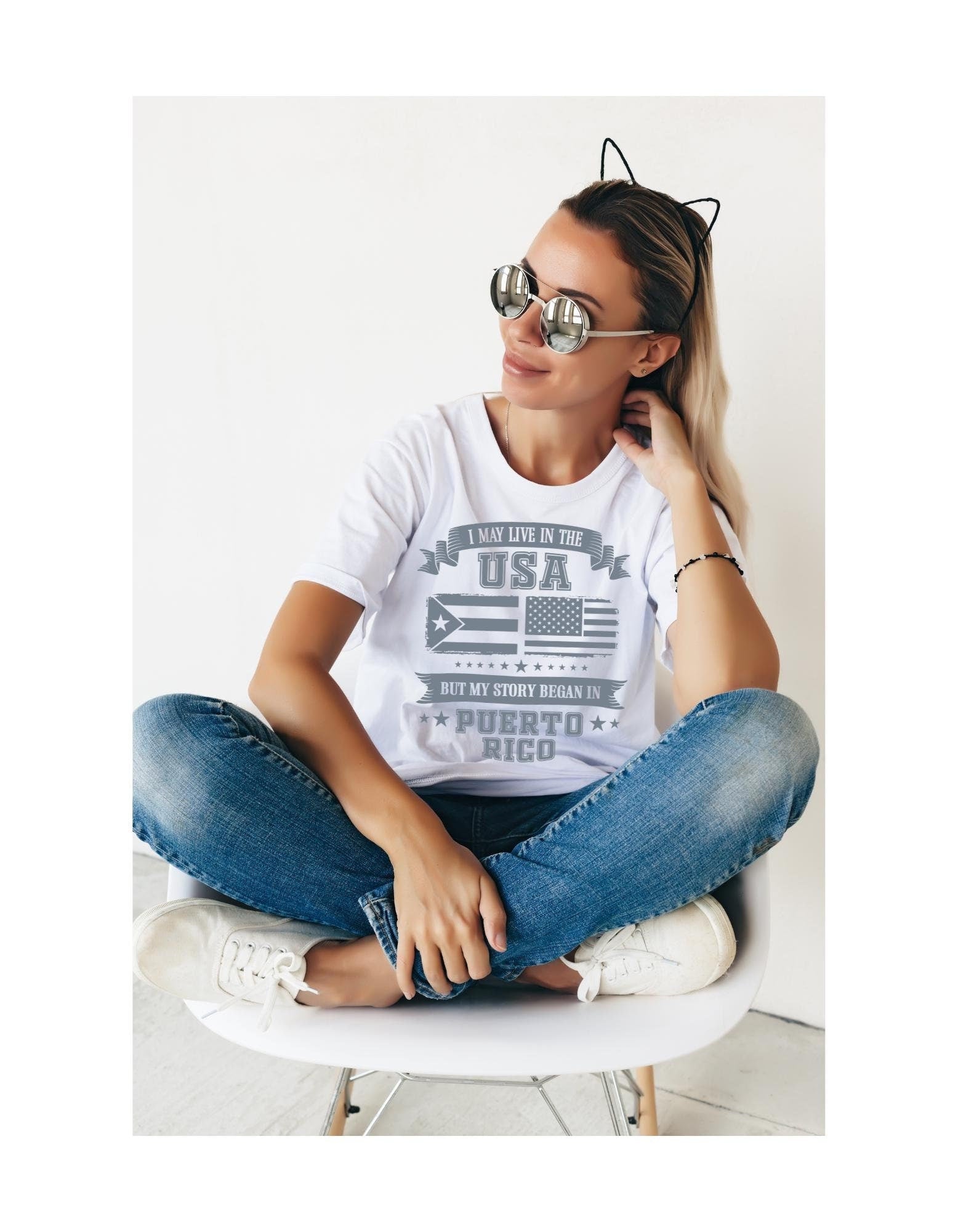 Puerto Rican Pride T-Shirt: Boricua Flag, USA Heritage, Bella Canvas Comfort