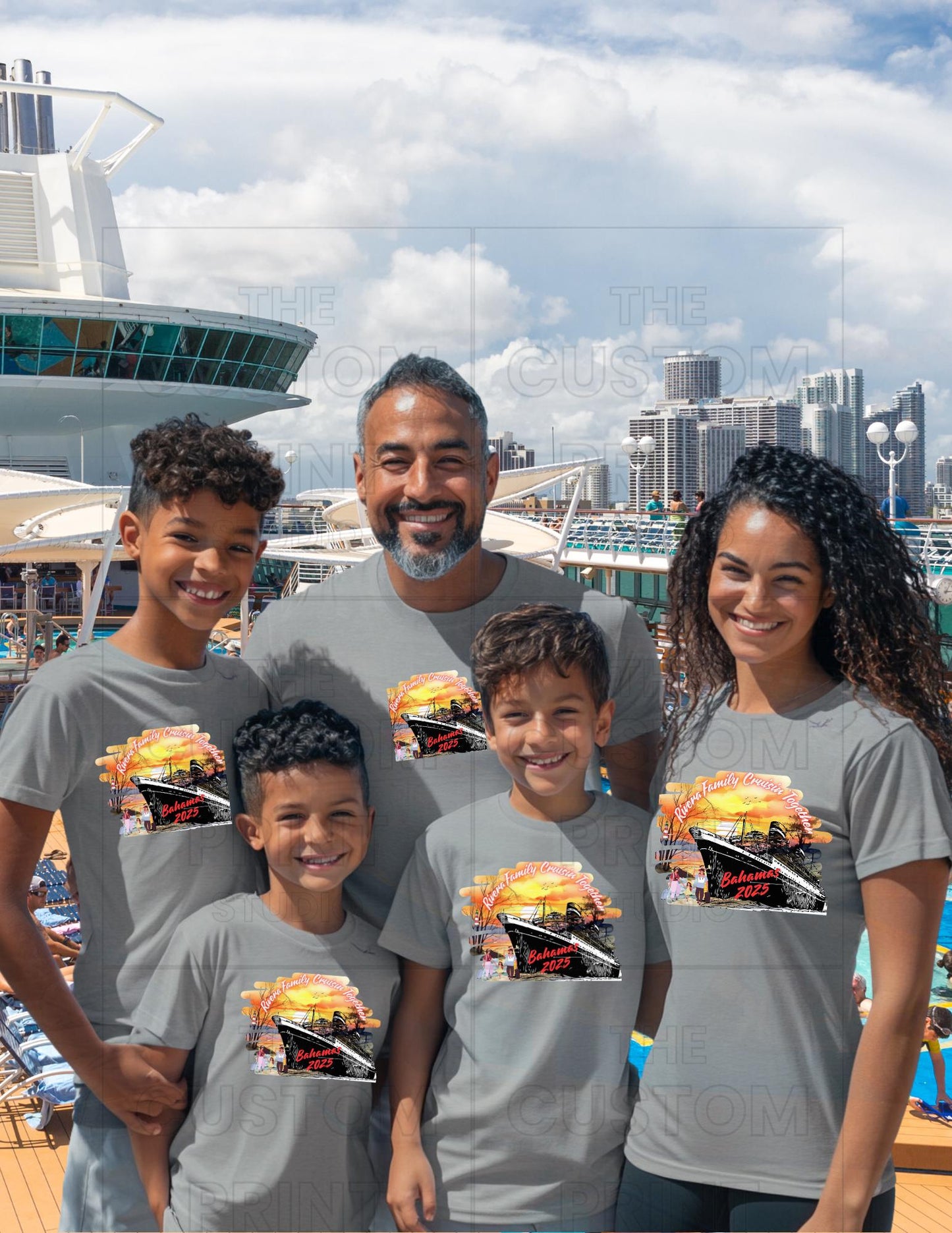 Personalized Family Cruise T-Shirt: Matching Group Vacation Tee