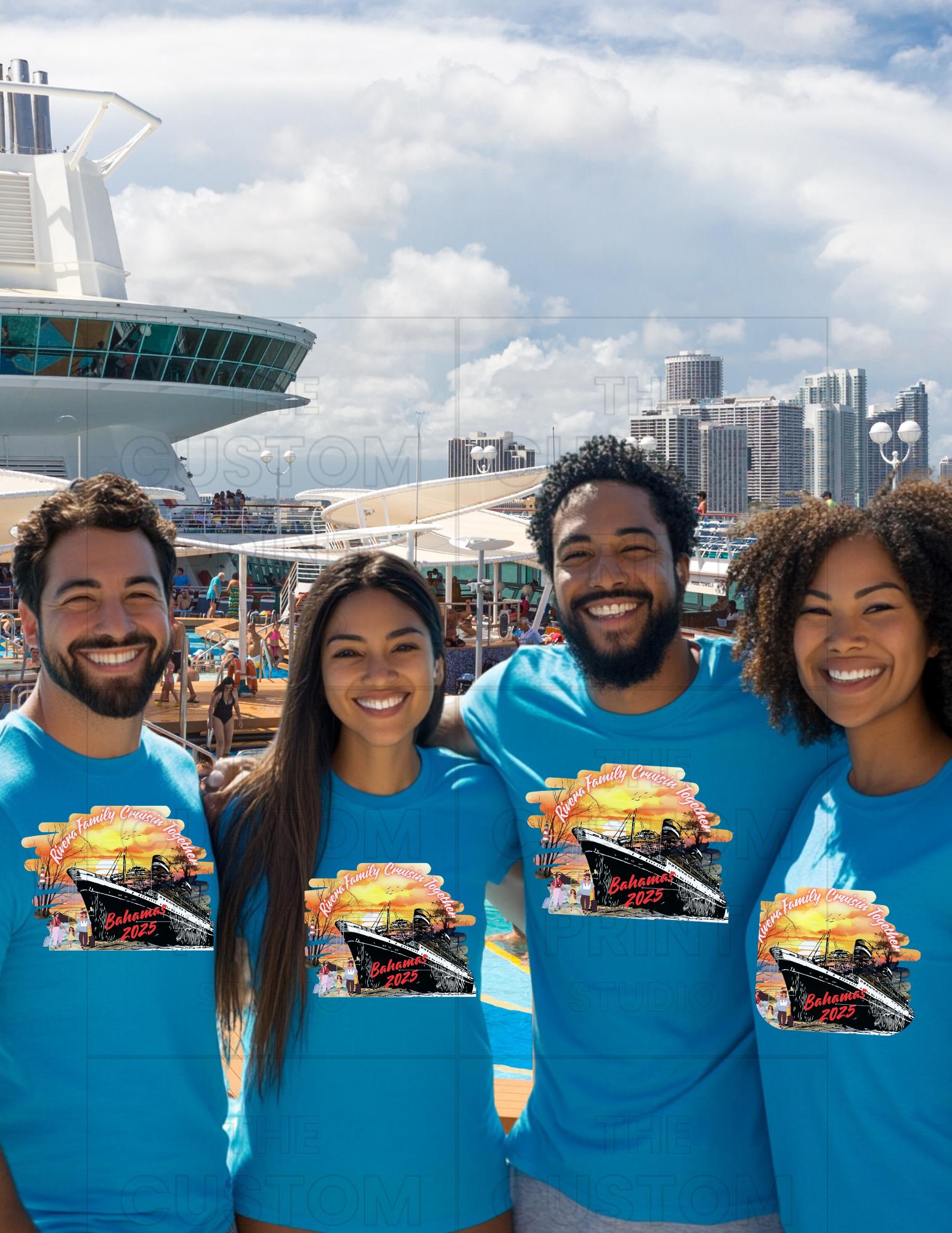 Personalized Family Cruise T-Shirt: Matching Group Vacation Tee