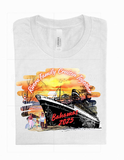 Personalized Family Cruise T-Shirt: Matching Group Vacation Tee