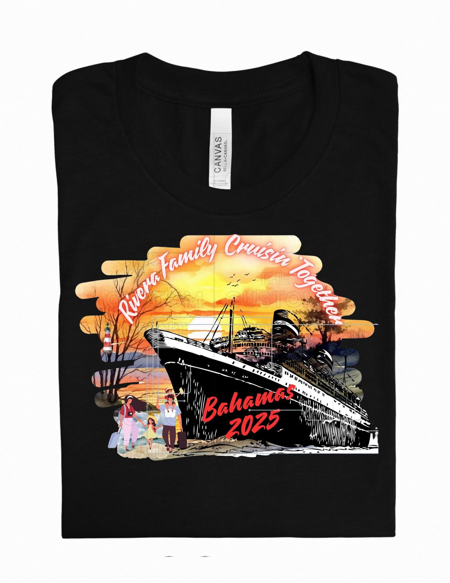 Personalized Family Cruise T-Shirt: Matching Group Vacation Tee