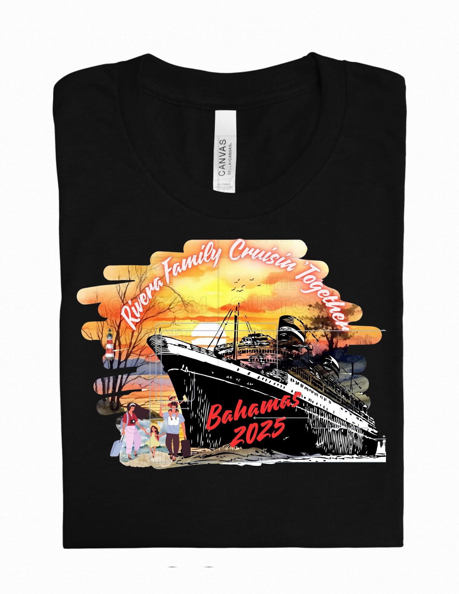 Personalized Family Cruise T-Shirt: Matching Group Vacation Tee