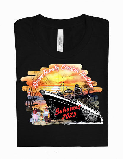 Personalized Family Cruise T-Shirt: Matching Group Vacation Tee