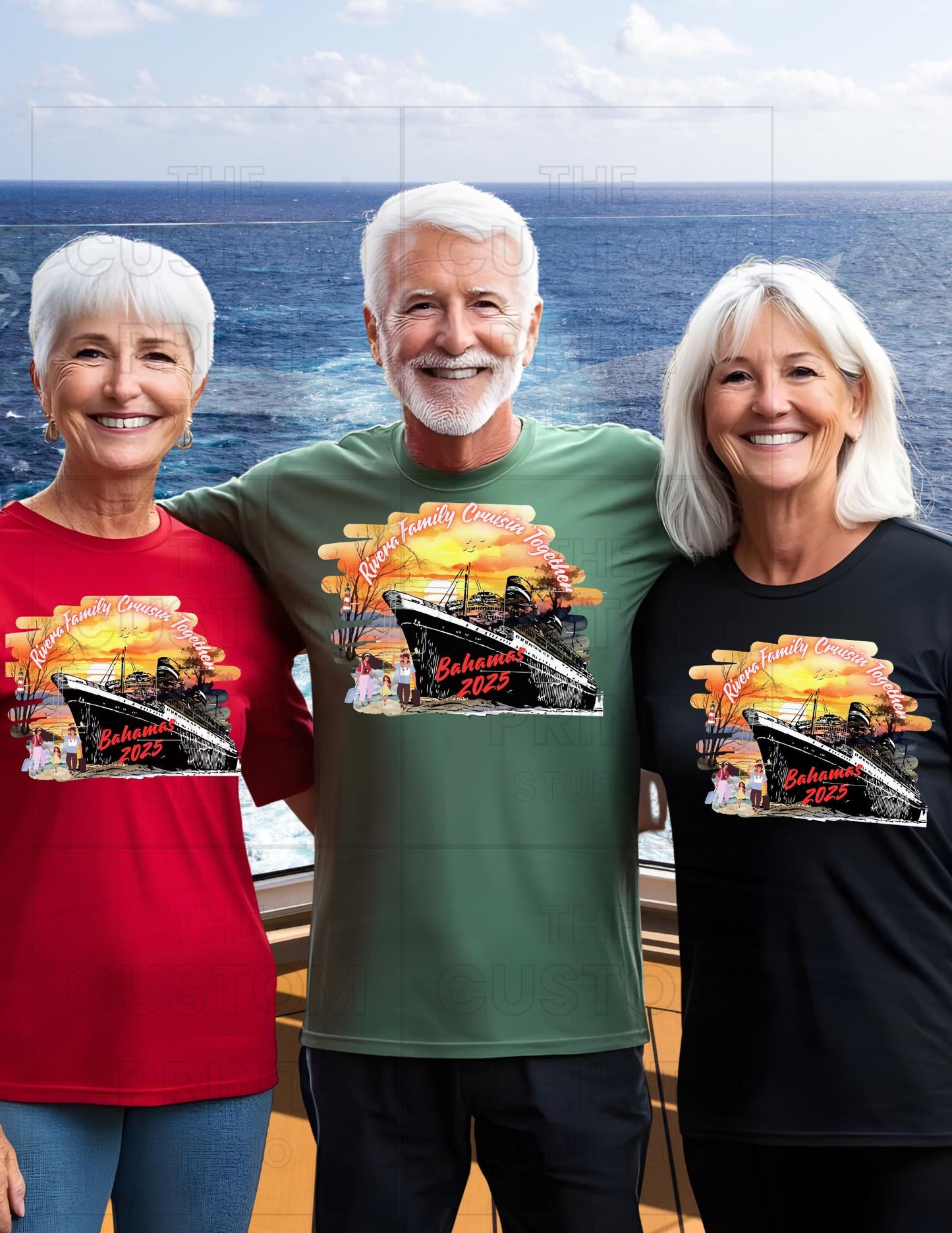 Personalized Family Cruise T-Shirt: Matching Group Vacation Tee
