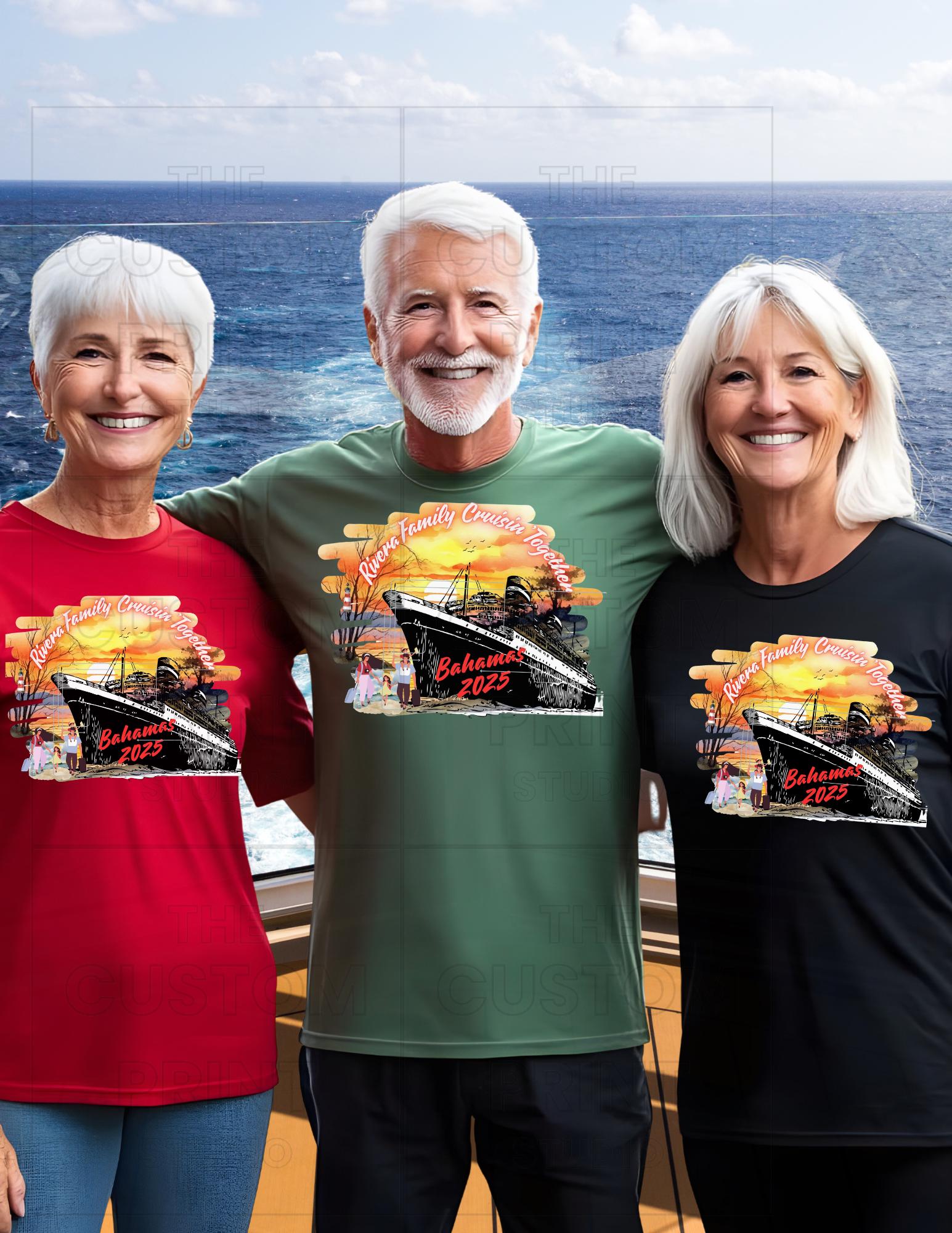 Personalized Family Cruise T-Shirt: Matching Group Vacation Tee