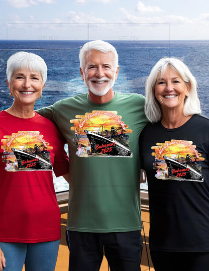 Personalized Family Cruise T-Shirt: Matching Group Vacation Tee