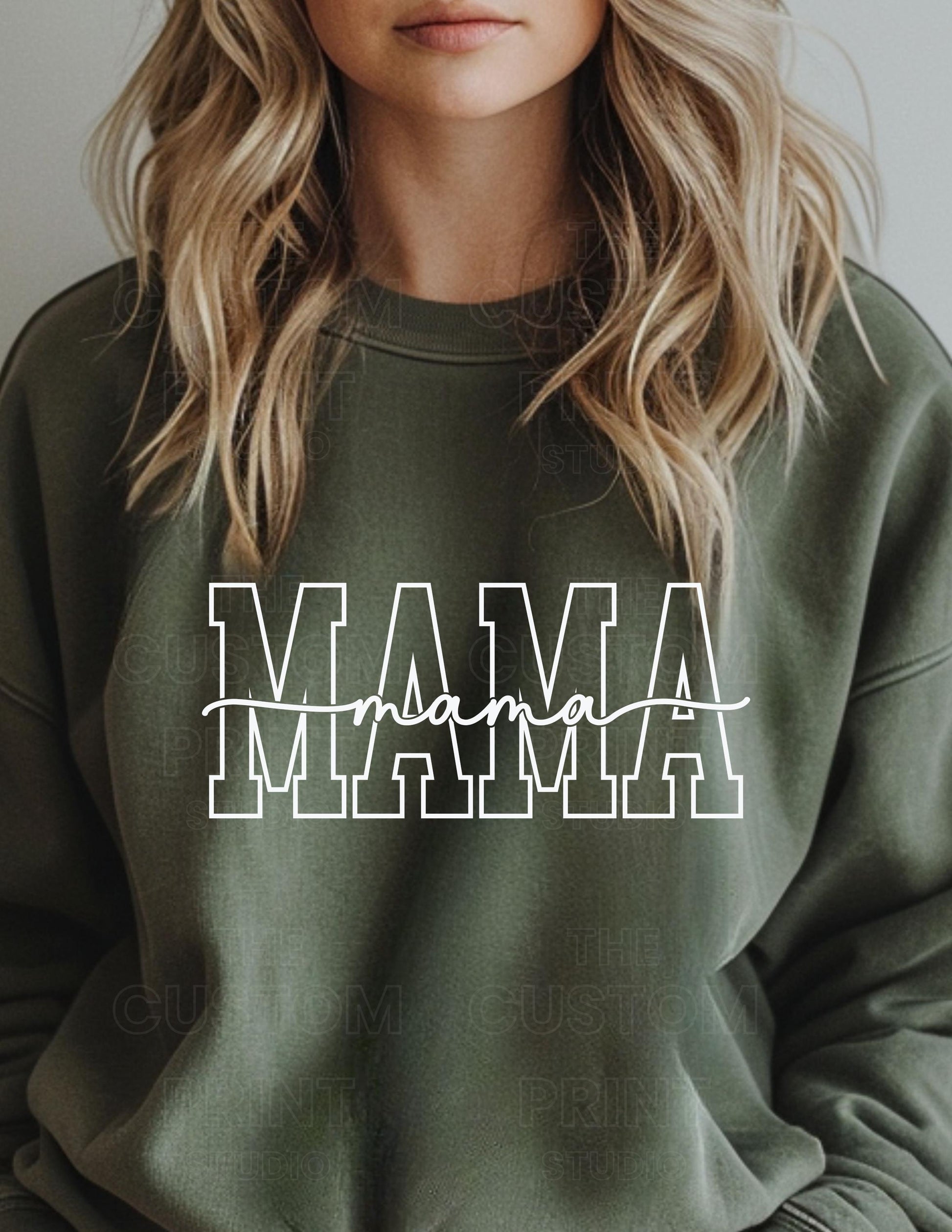 Personalized Mama Hoodie: Custom Kid Name Sleeve, New Mom Gift Birthday Gift
