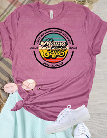 Mama Needs Coffee T-Shirt: Retro Personalized Mom TeeValentines Day Gift