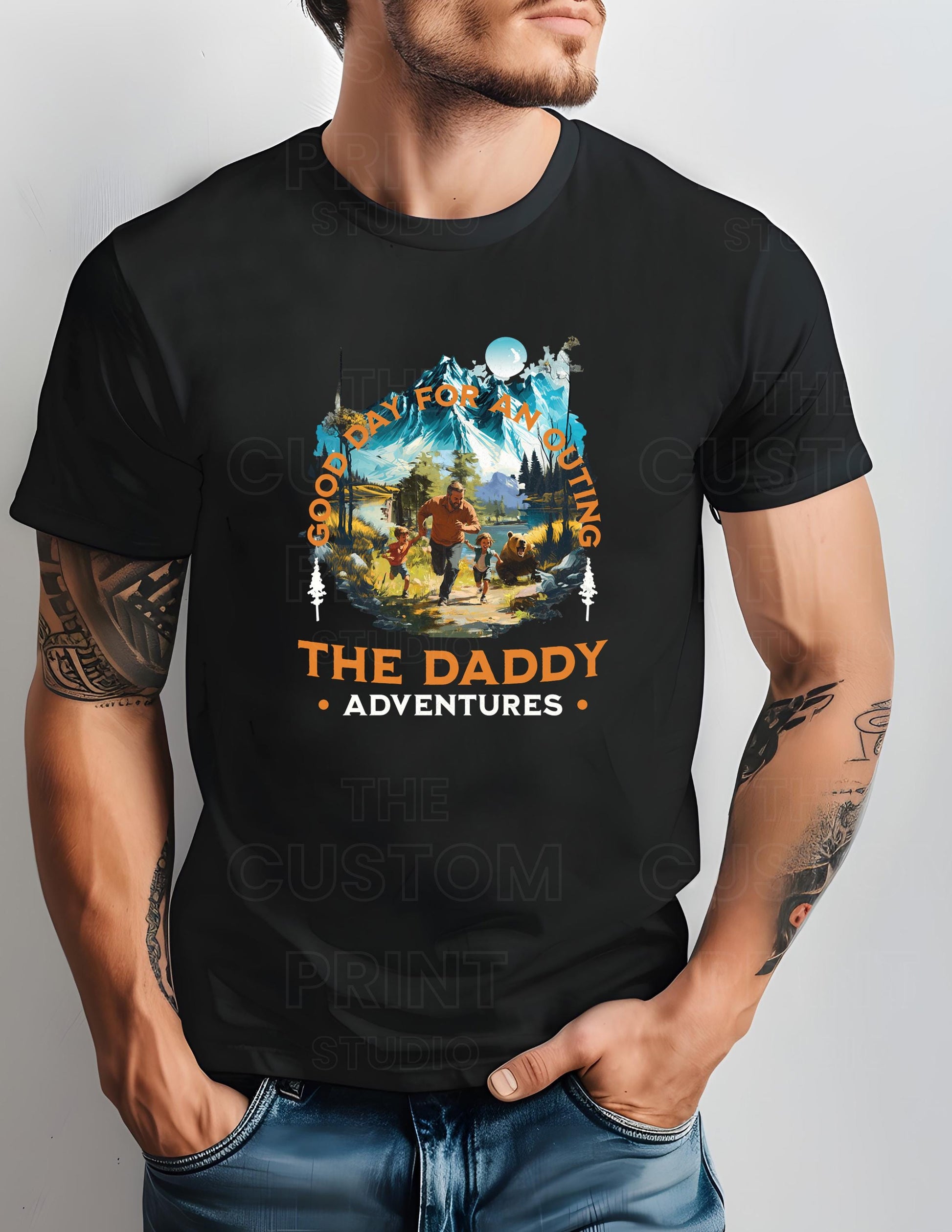 Funny Dad Camping T-Shirt: Father's Day Hiking Gift