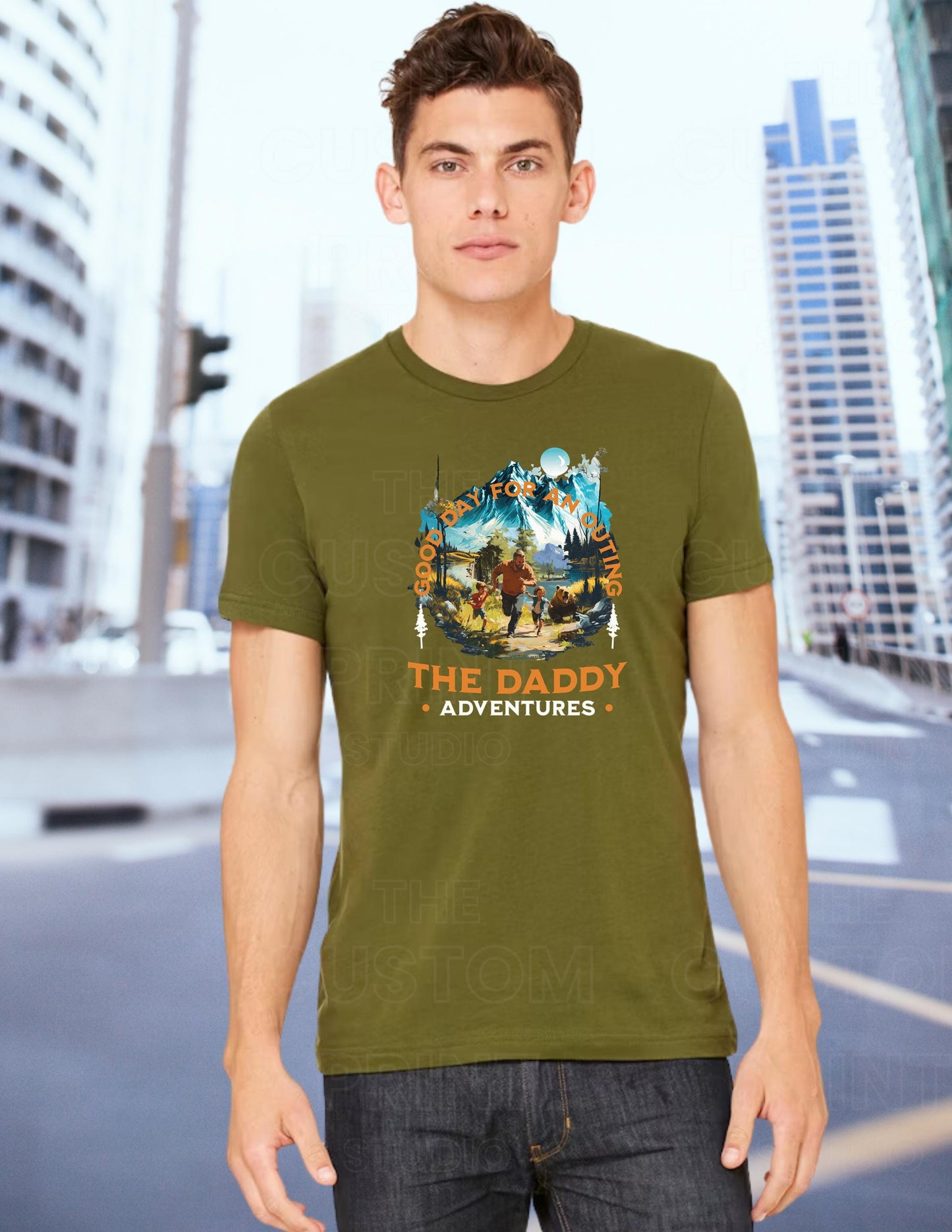 Funny Dad Camping T-Shirt: Father's Day Hiking Gift