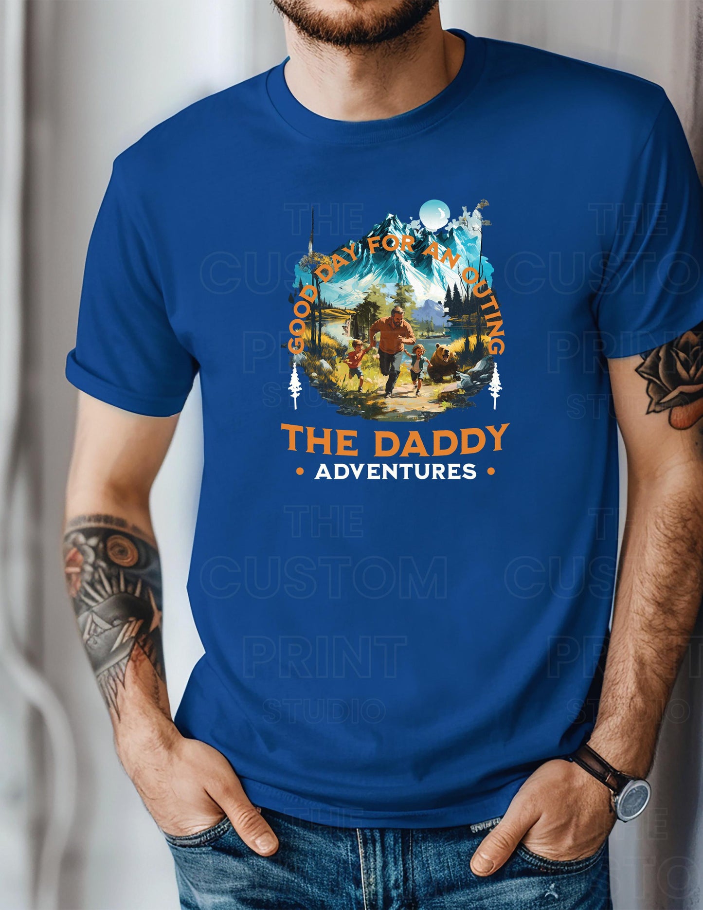 Funny Dad Camping T-Shirt: Father's Day Hiking Gift