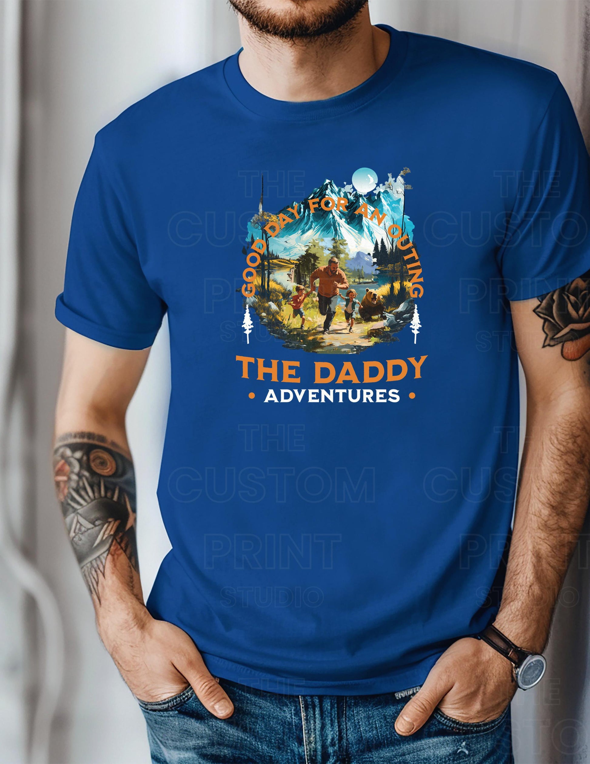 Funny Dad Camping T-Shirt: Father's Day Hiking Gift