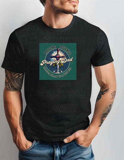 Praying Dad T-Shirt, Christian Father's Day Gift, Gift for Him