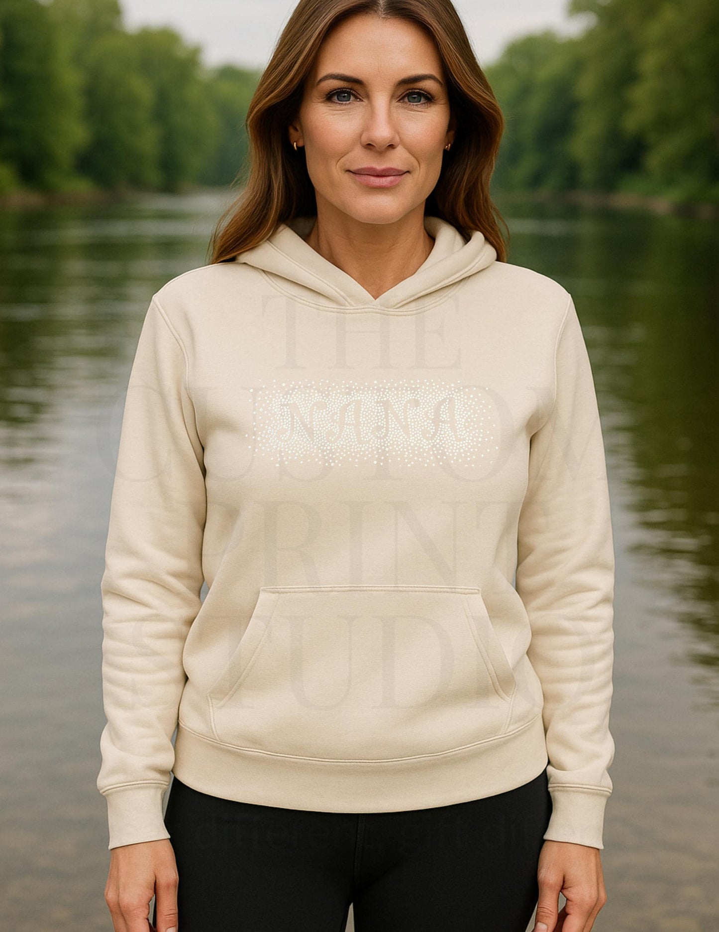 Rhinestone Nana Sweatshirt: Sparkly Grandma Gift, Bling Mom, Birthday Gift