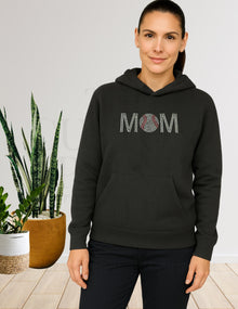 Cheer Rhinestone Sweatshirt: Sparkly Baseball Mom, Bling Game Day Birthday Gift