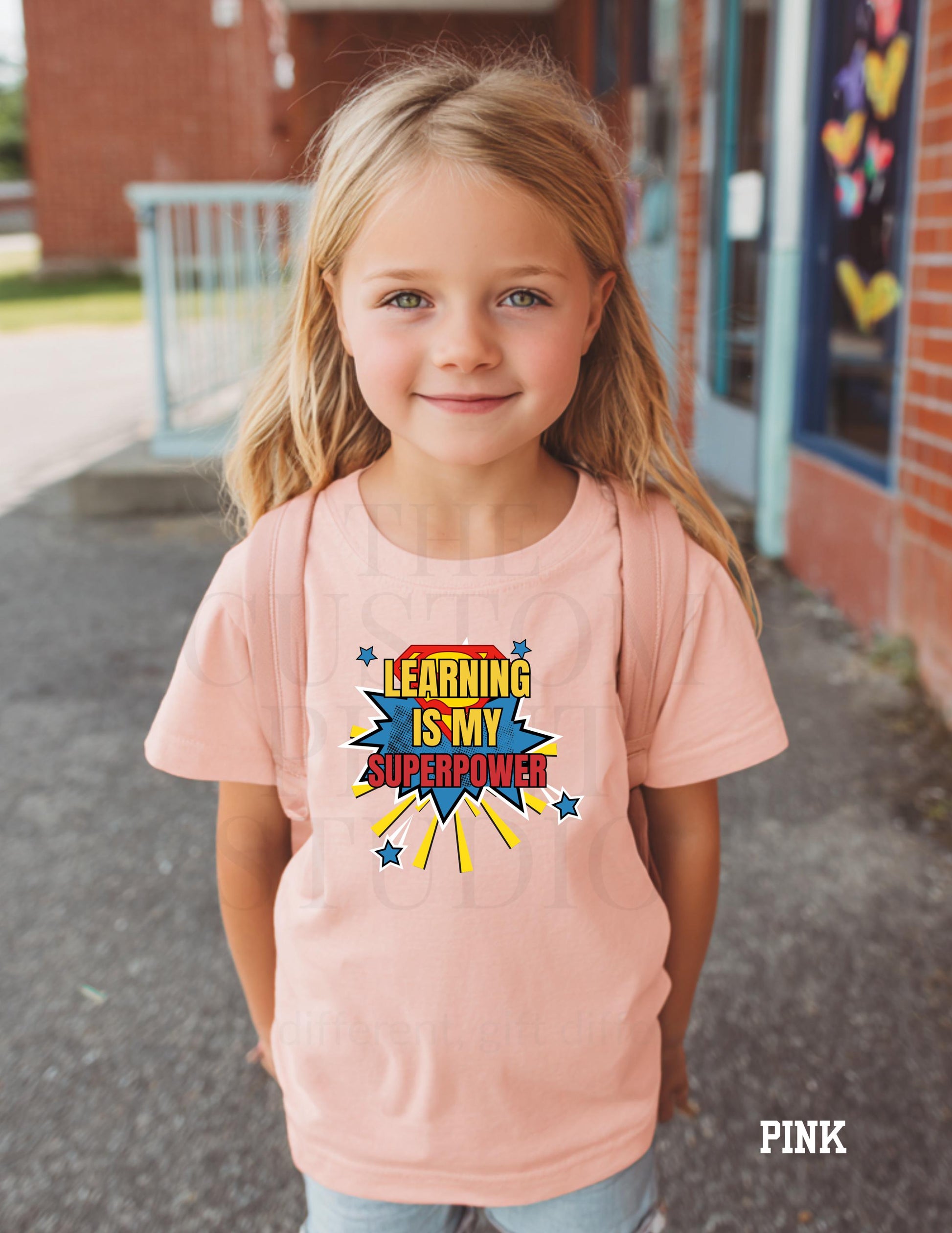 Learning Is My Superpower T-Shirt Graphic Tee