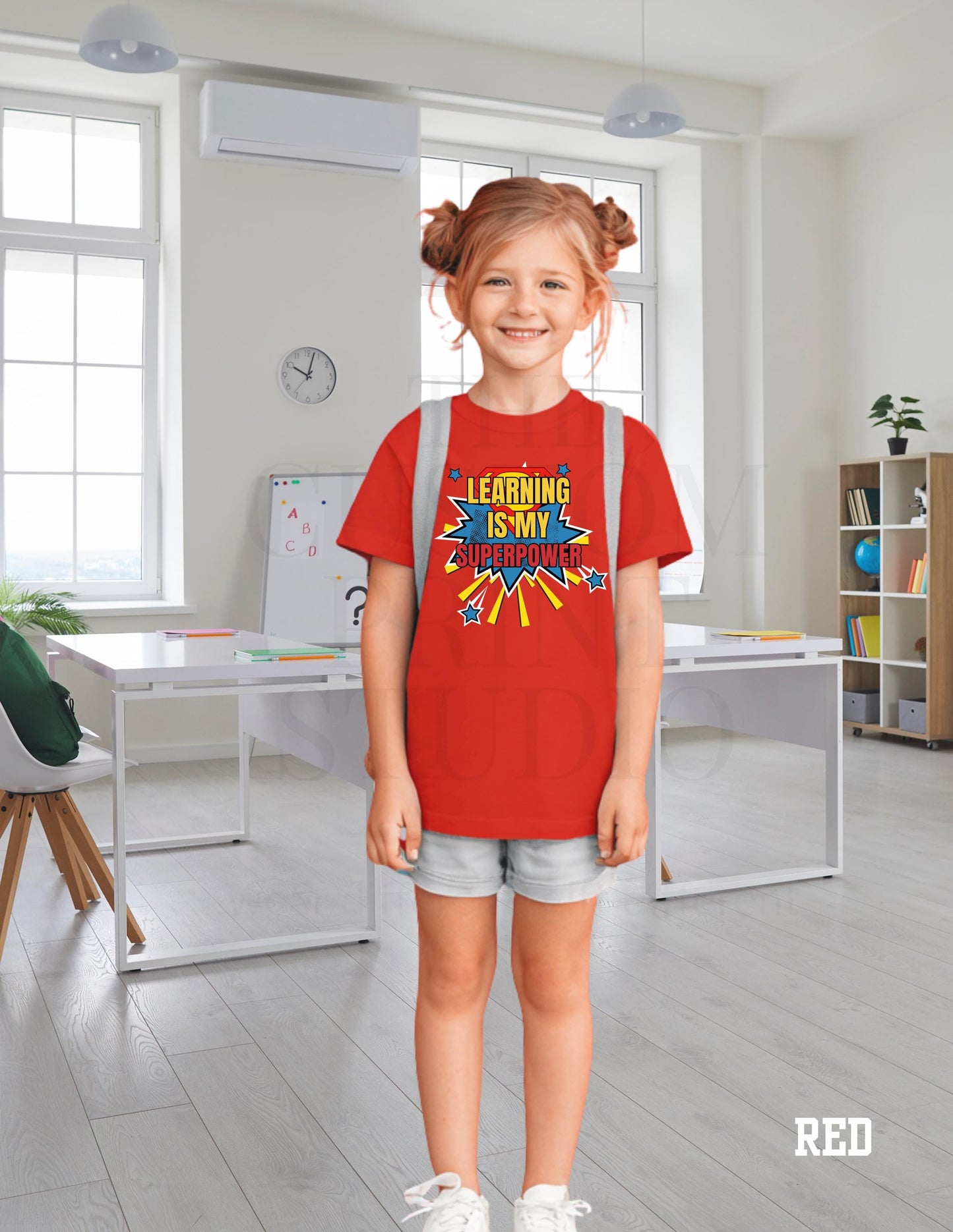 Learning Is My Superpower T-Shirt Graphic Tee