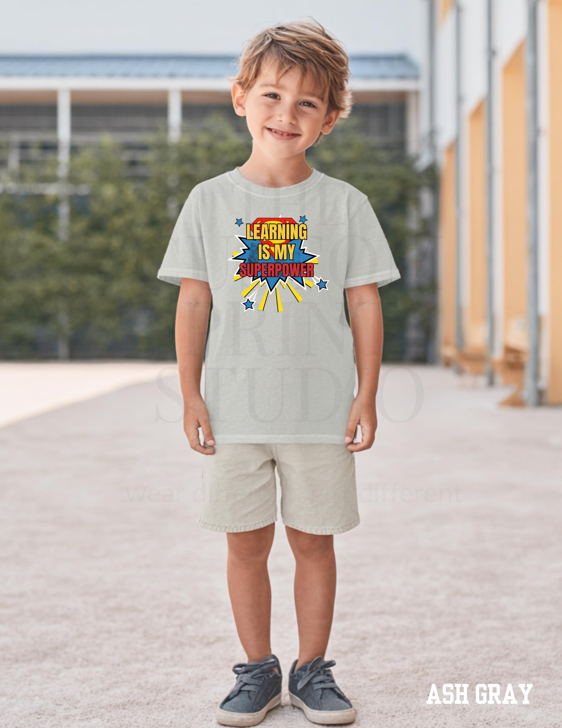 Learning Is My Superpower T-Shirt Graphic Tee