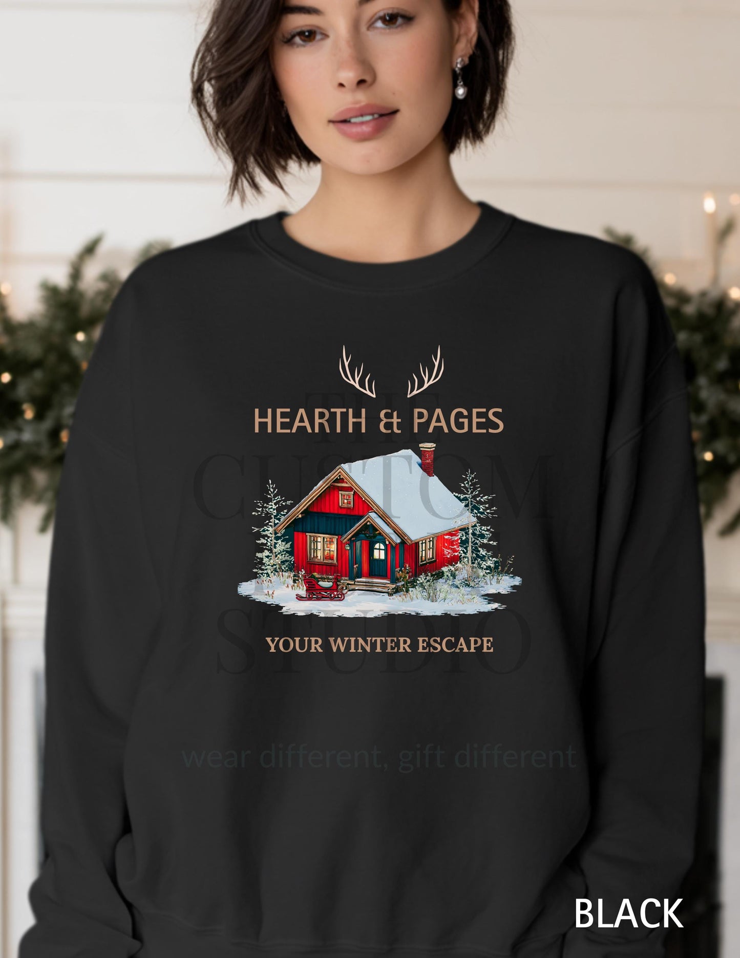 Personalized Christmas Sweatshirt: Cozy Holiday Crewneck Sweater