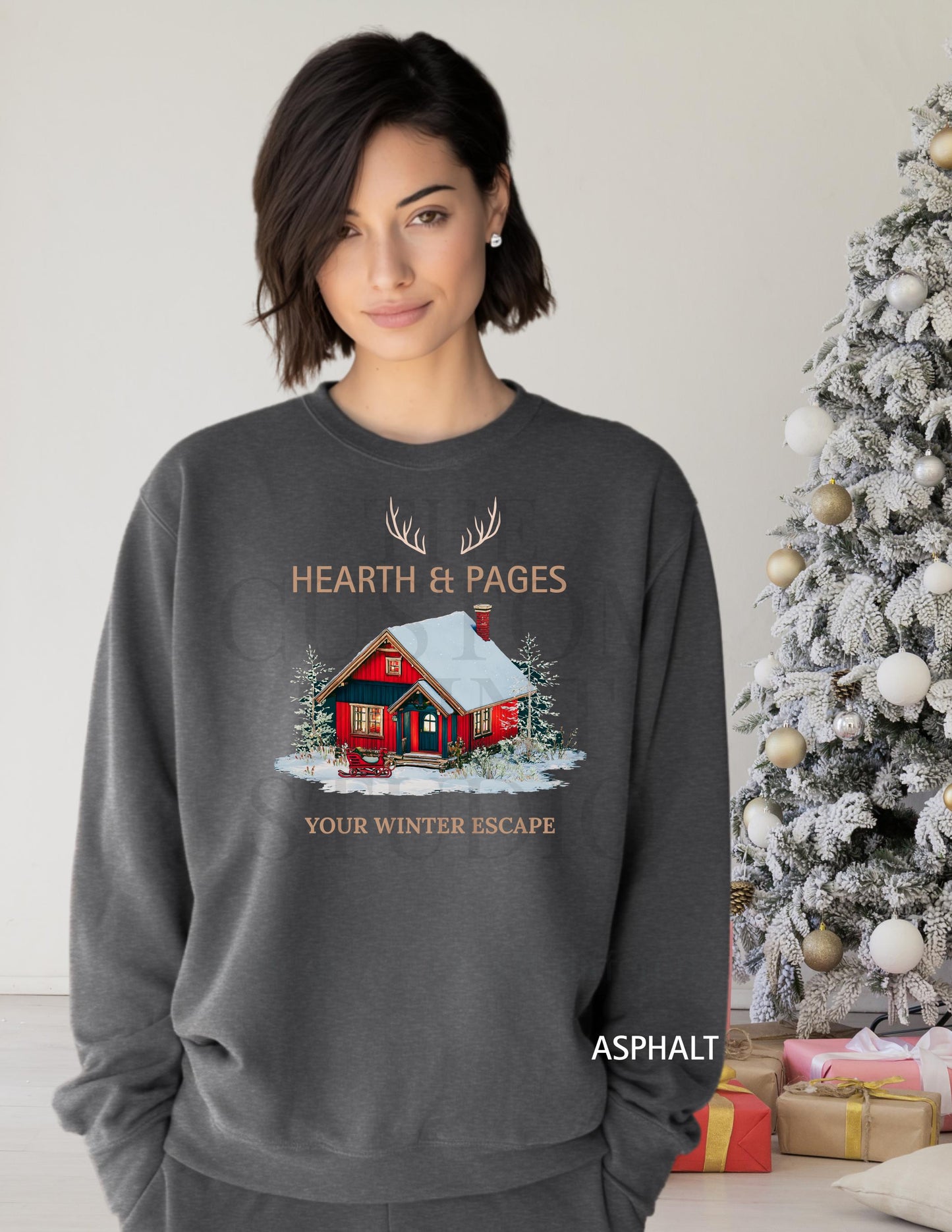 Personalized Christmas Sweatshirt: Cozy Holiday Crewneck Sweater