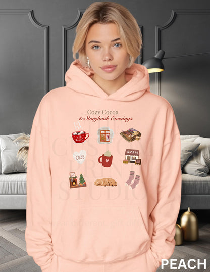 Personalized Hoodie: Cozy Cocoa Sweatshirt Valentines Day Gift