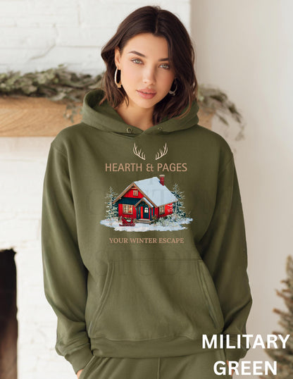 Personalized Cabin Hoodie: Hearth & Pages Gift Valentines Day Gift