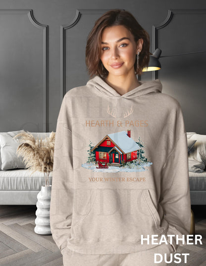 Personalized Cabin Hoodie: Hearth & Pages Gift Valentines Day Gift