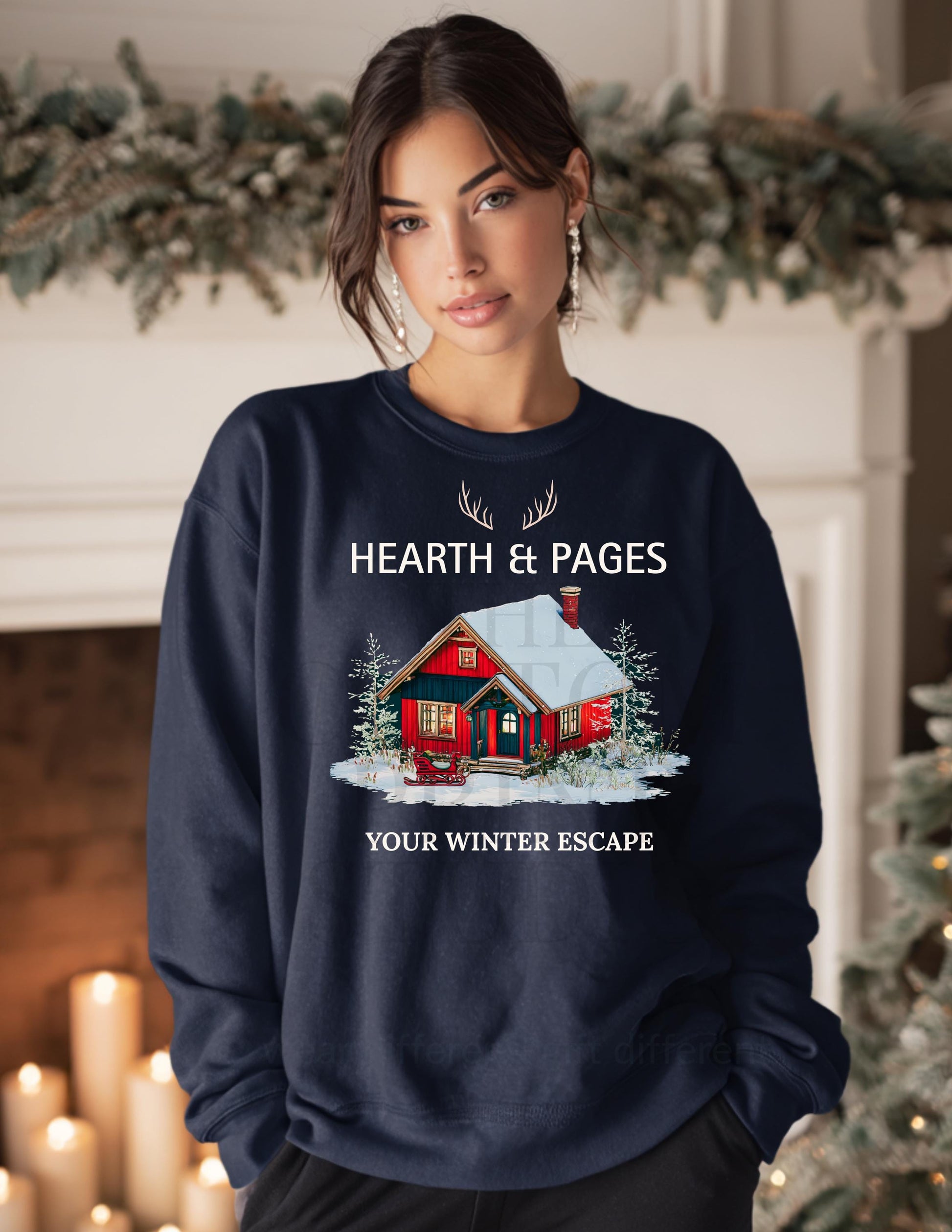 Personalized Christmas Sweatshirt: Cozy Holiday Crewneck Sweater