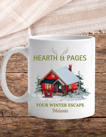 Personalized Cabin Hoodie: Hearth & Pages Gift Valentines Day Gift