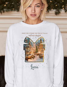 German Village Christmas Sweatshirt: Cozy Cocoa Holiday Crewneck