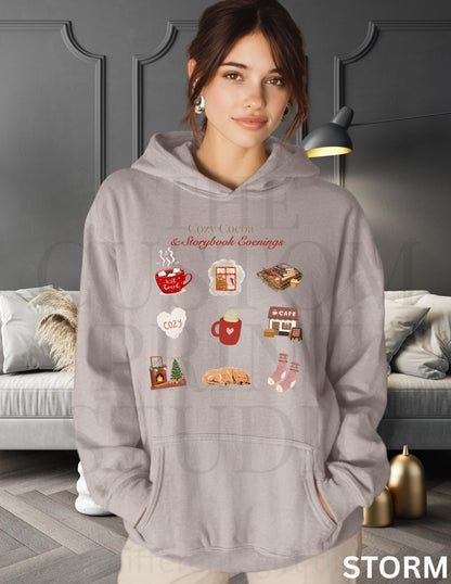 Personalized Hoodie: Cozy Cocoa Sweatshirt Valentines Day Gift
