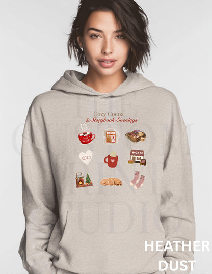 Personalized Hoodie: Cozy Cocoa Sweatshirt Valentines Day Gift