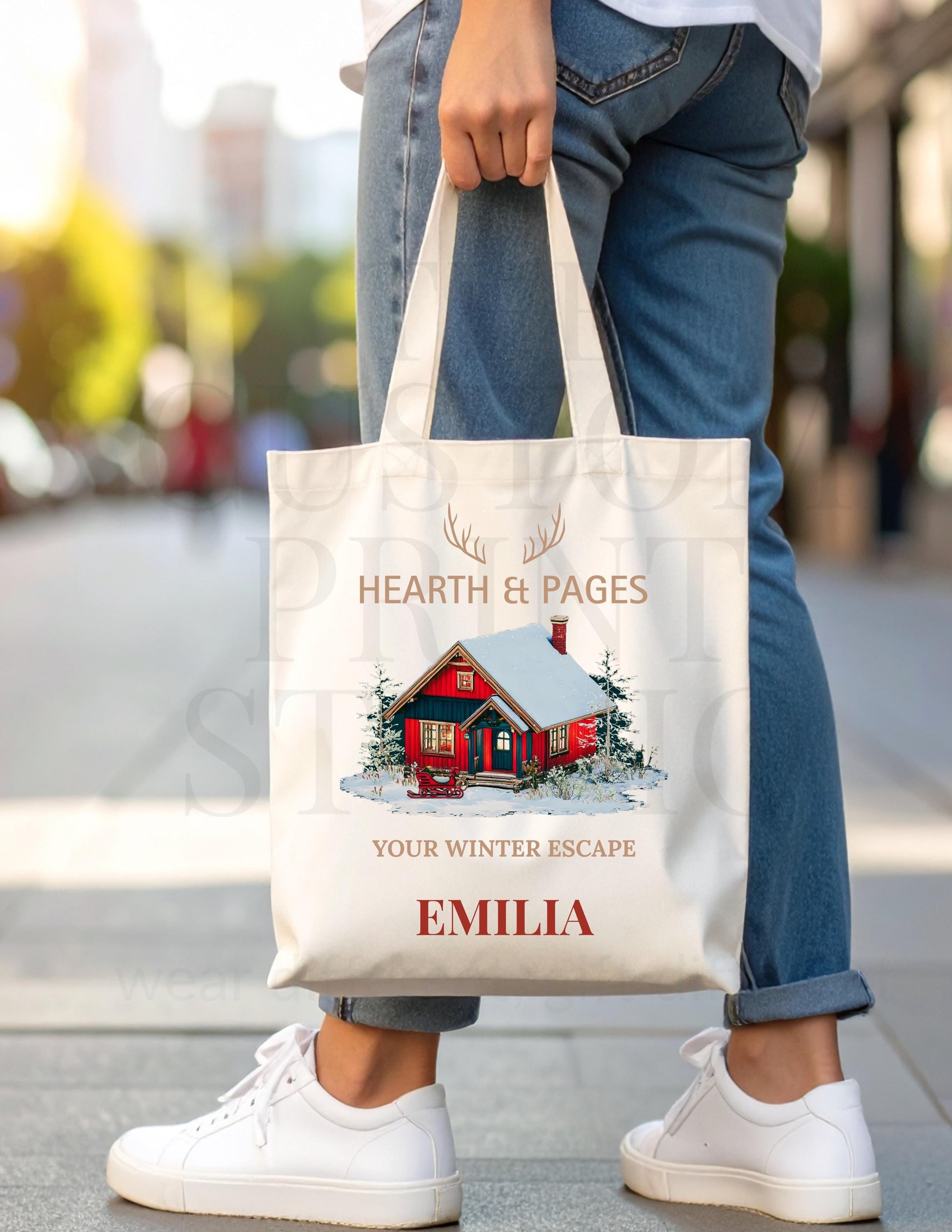Personalized Cabin Hoodie: Hearth & Pages Gift Valentines Day Gift
