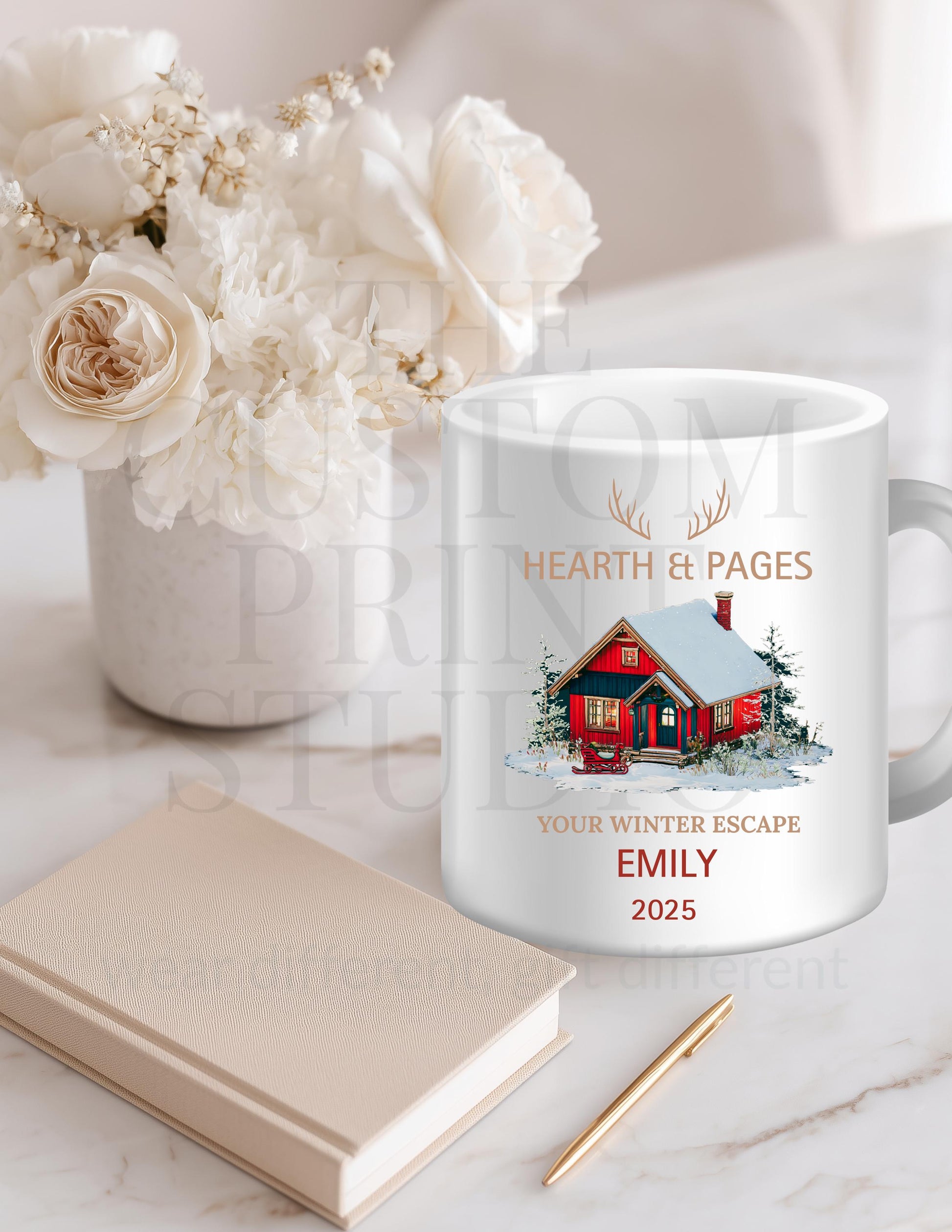 Personalized Cabin Hoodie: Hearth & Pages Gift Valentines Day Gift