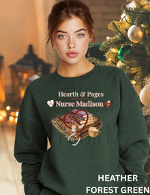 Personalized Nurse Christmas Sweatshirt: Cozy Holiday