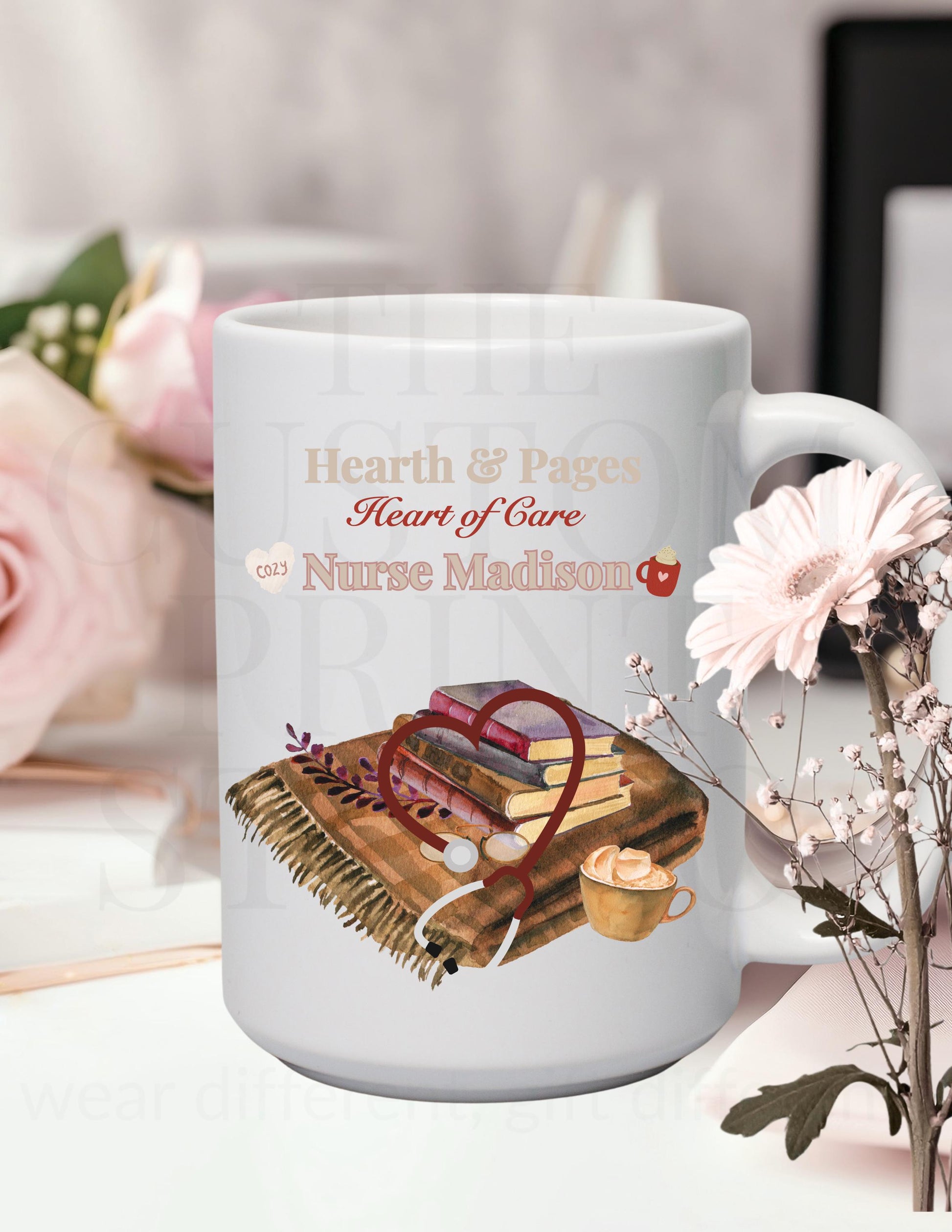 Personalized Nurse Christmas Sweatshirt: Cozy