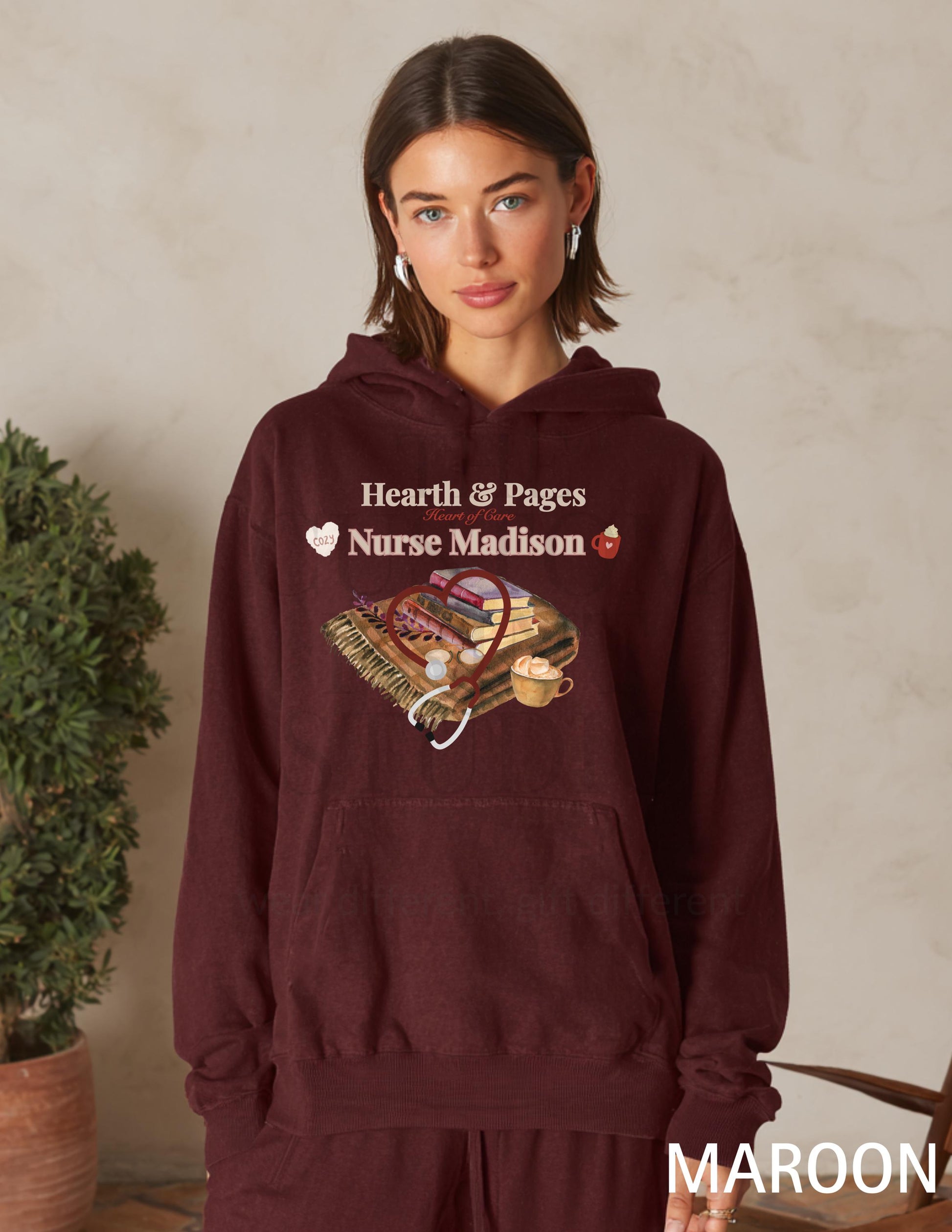 Personalized Nurse Christmas Sweatshirt: Cozy