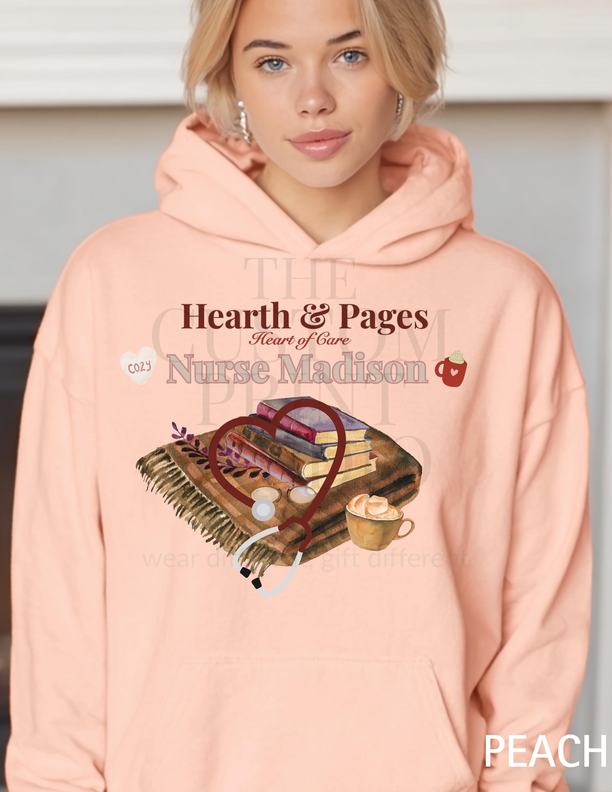 Personalized Nurse Christmas Sweatshirt: Cozy