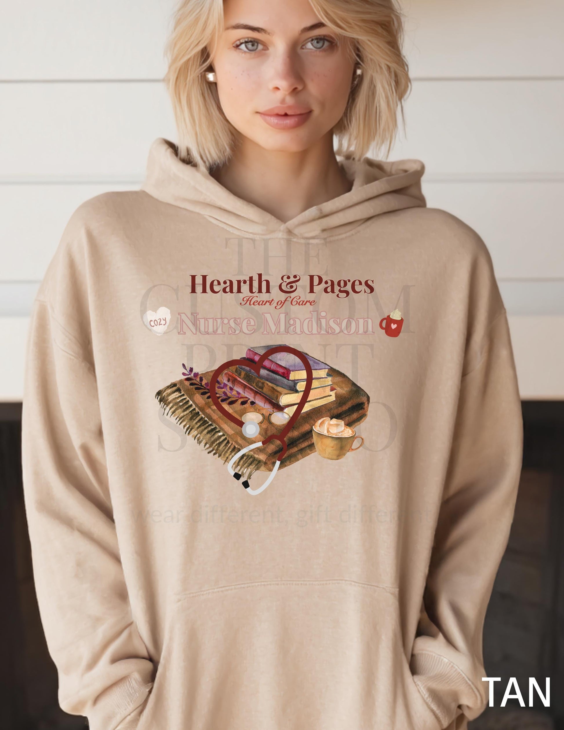 Personalized Nurse Christmas Sweatshirt: Cozy