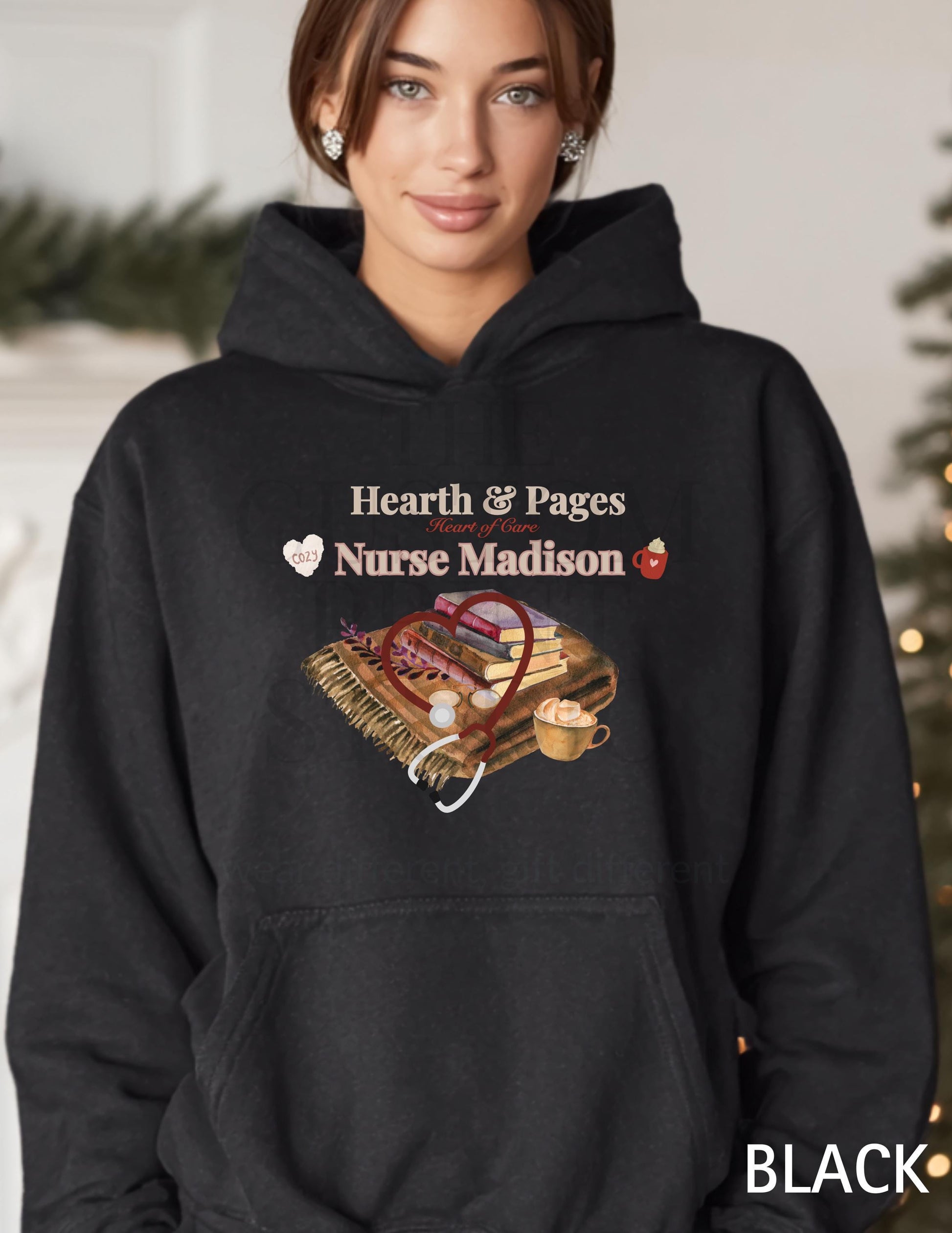 Personalized Nurse Christmas Sweatshirt: Cozy
