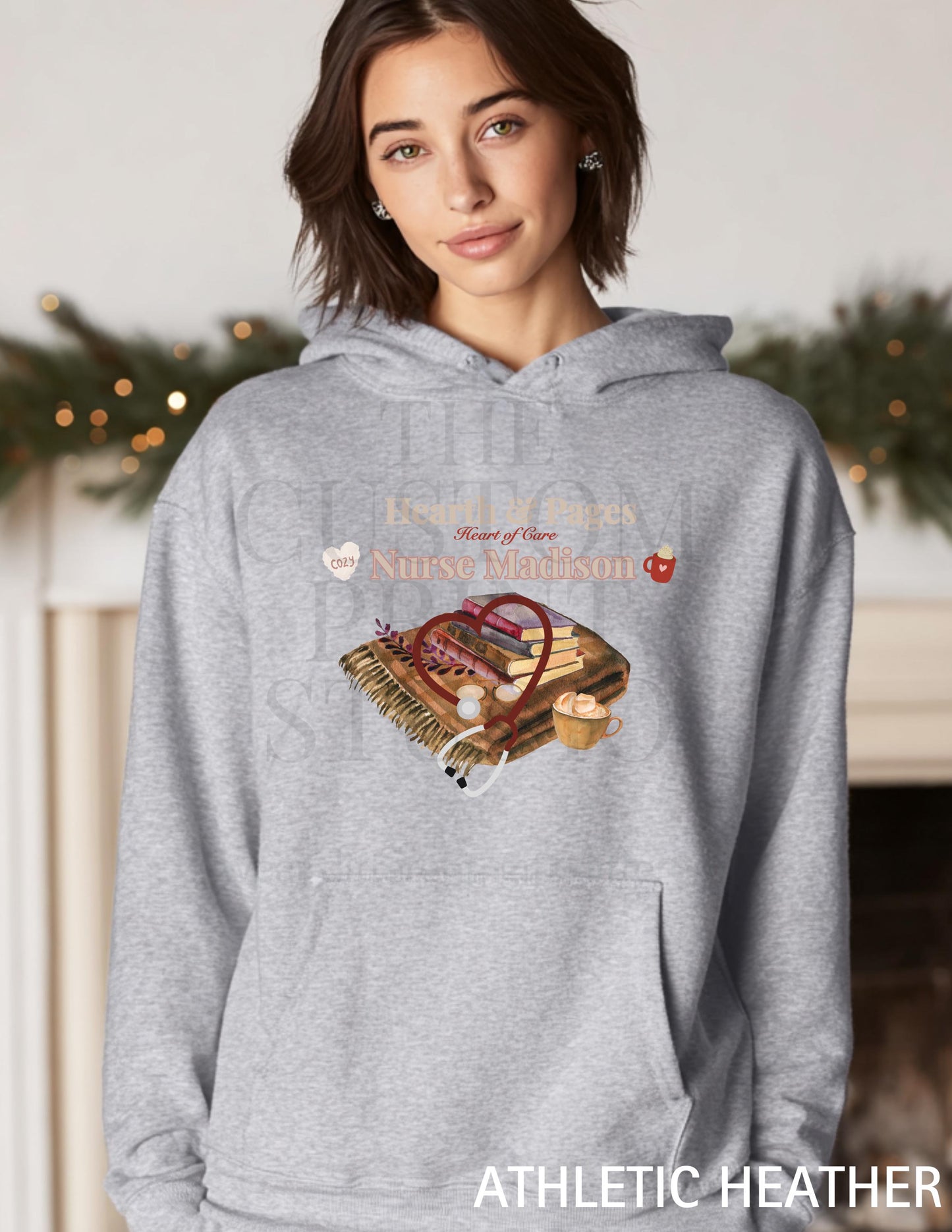 Personalized Nurse Christmas Sweatshirt: Cozy