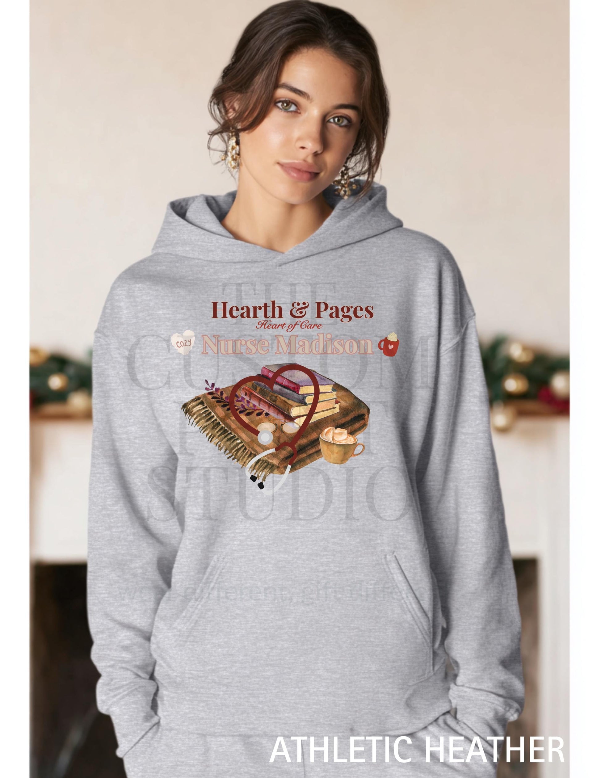 Personalized Nurse Christmas Sweatshirt: Cozy